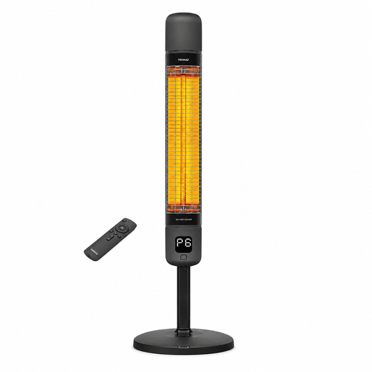 TEKMAZ Carbon Smart Heater – (2500W, Black)