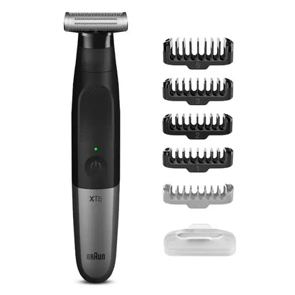 Braun Series X Electric Shaver Wet & Dry Black Silver - XT5100