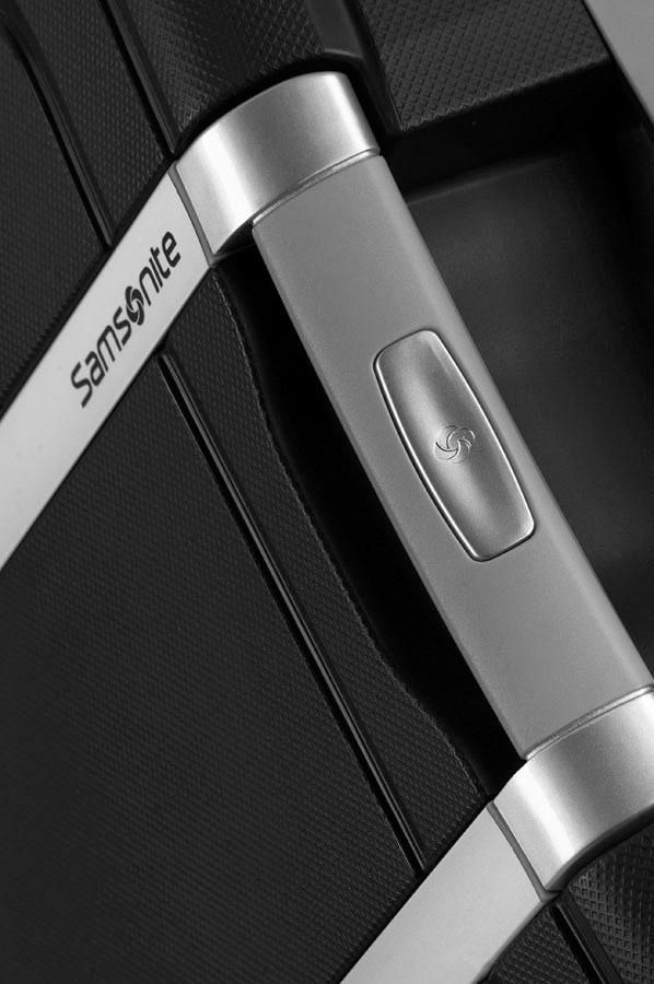 Samsonite S'Cure Spinner 75cm Black – Lightweight & Secure Hard-Shell Luggage