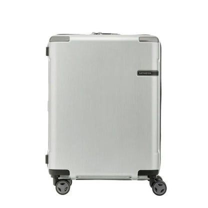 SAMSONITE EVOA Spinner 81cm Expandable – Brushed Silver Luggage