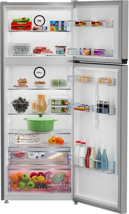 Beko Top Mount Refrigerator 406L A+ (RDNG551M20TSX) - Ammancart