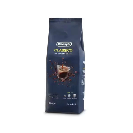 Delonghi Classico Coffee Beans Arabica & Robusta Blend 250g