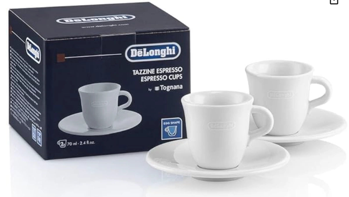 Delonghi Porcelain Espresso Cups