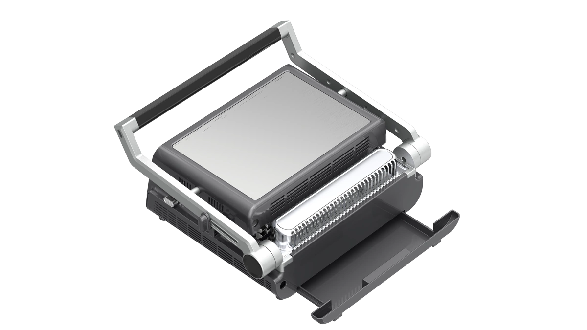 Sona Smokeless Contact grill 2000W 180° Flat Placement Digital display with a touchscreen