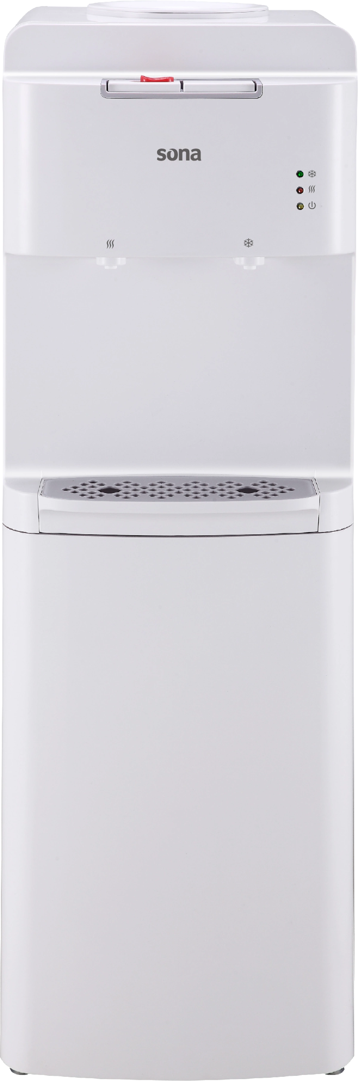Sona Water Dispenser 2 Faucets With Safety Child Lock White