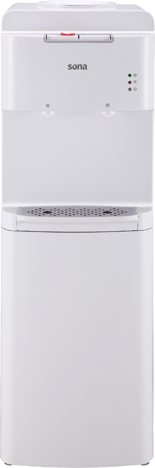 Sona Water Dispenser 2 Faucets With Safety Child Lock White