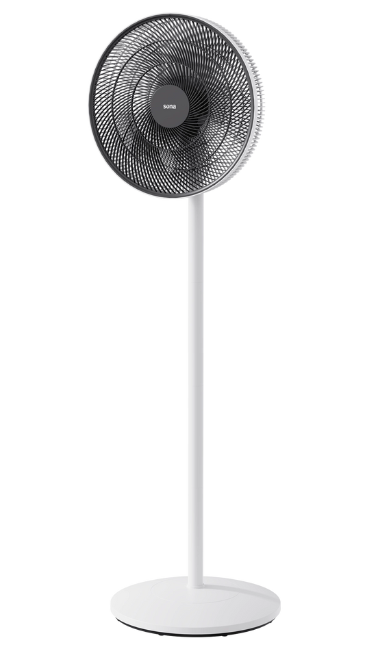 Sona Fan stand and table White 16 Insh 3 Speeds 5 Blades