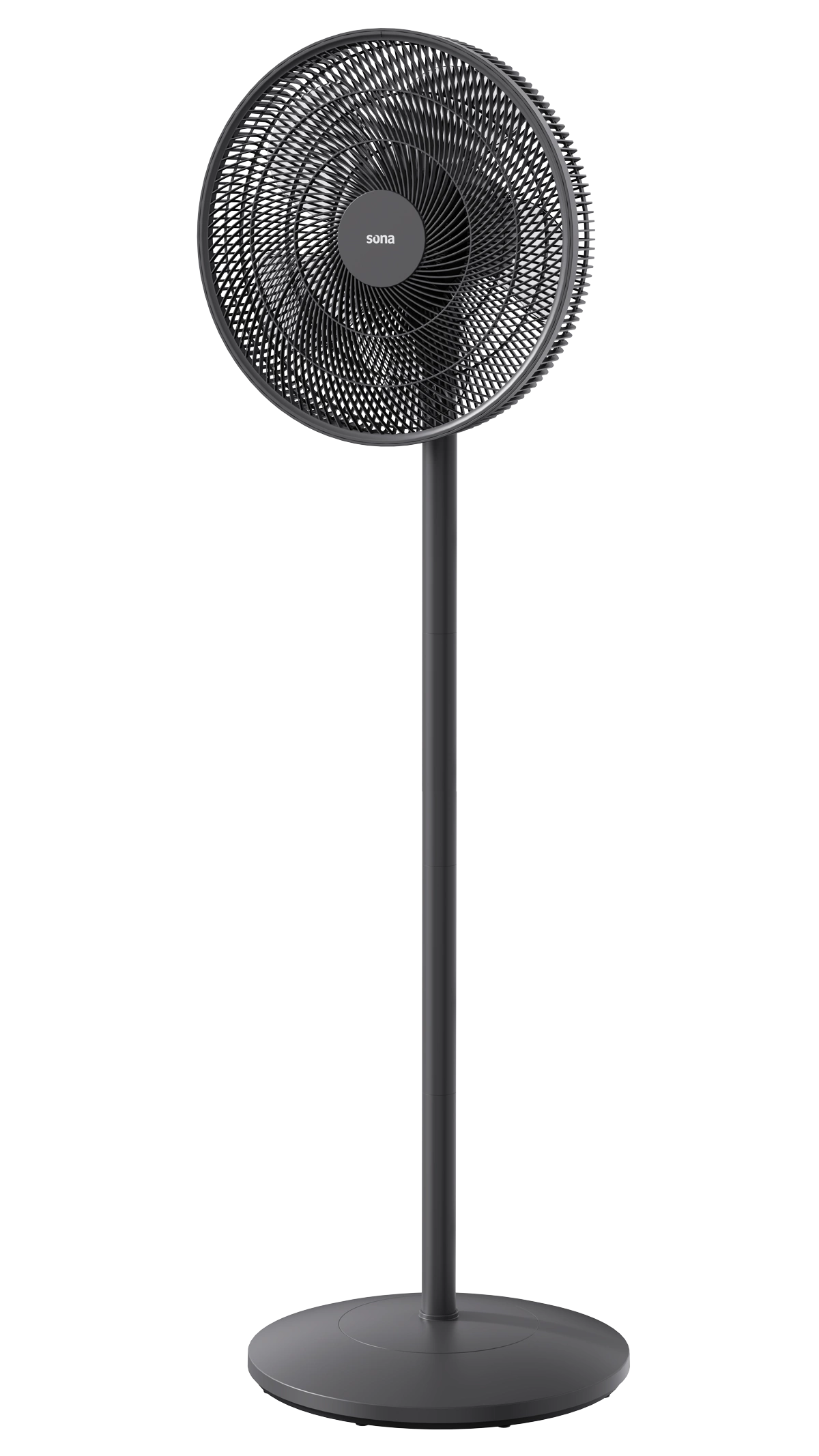 Sona Fan stand and table Black 16 Insh 3 Speeds 5 Blades