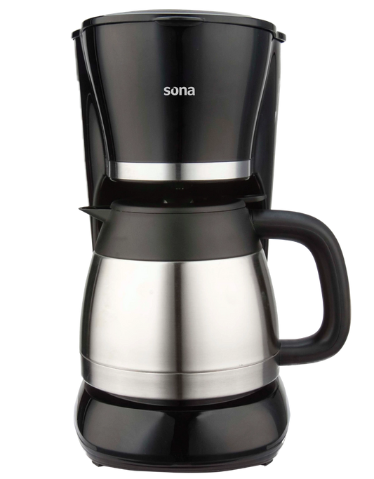 Sona American Coffee Maker 1L 800W Removable Stainless Steel Carafe