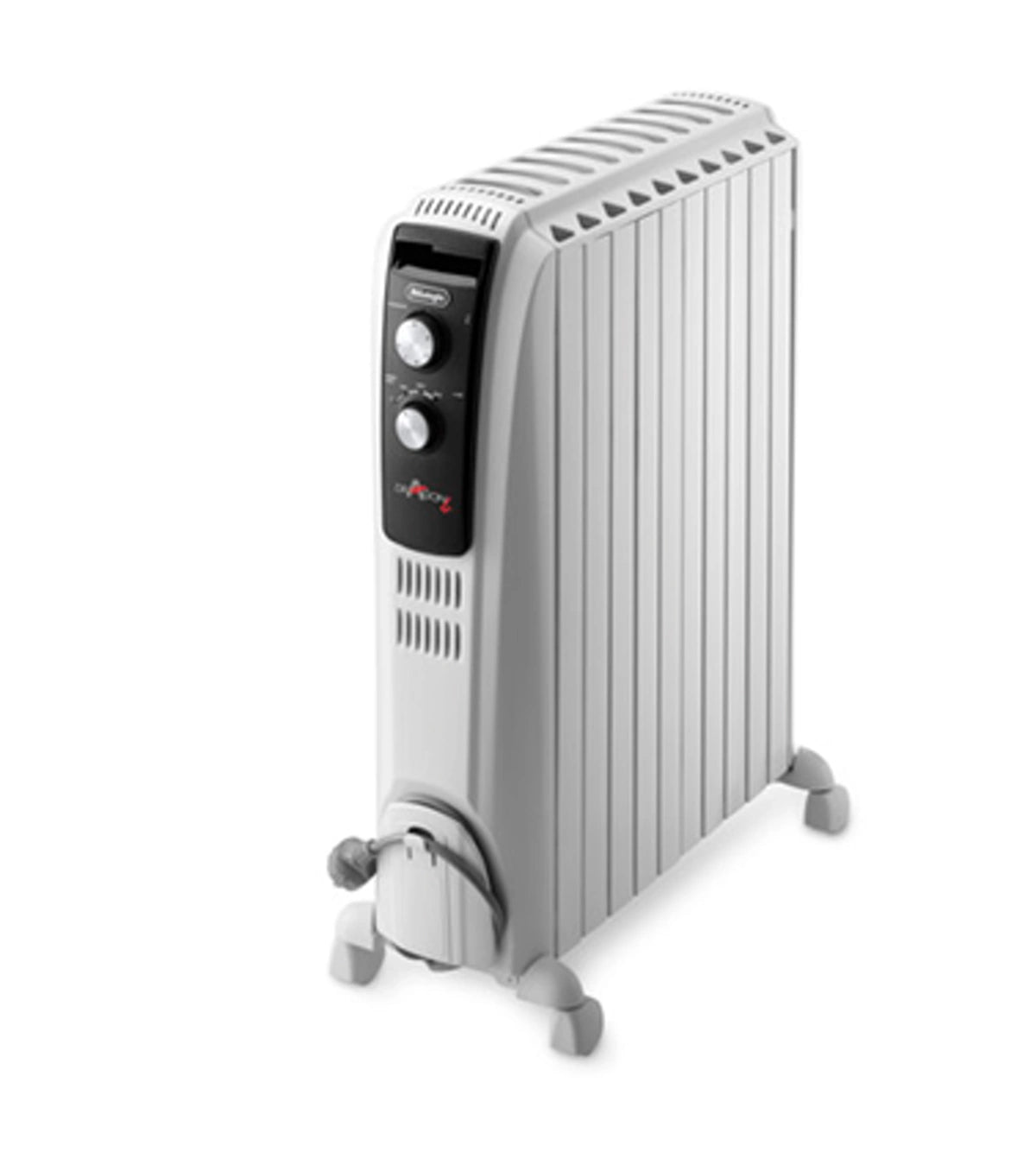 Delonghi Oil Filled Radiator 10 Fins 2500 W With 3 Power Settings