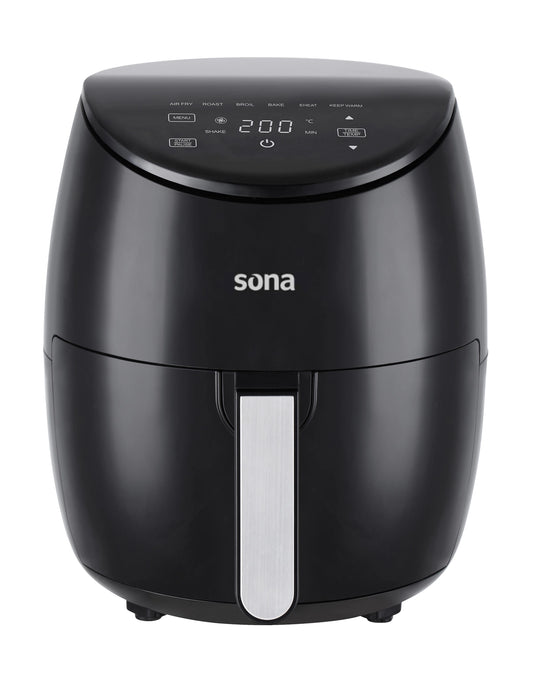 Sona Air Fryer 5.2L 1500W Black