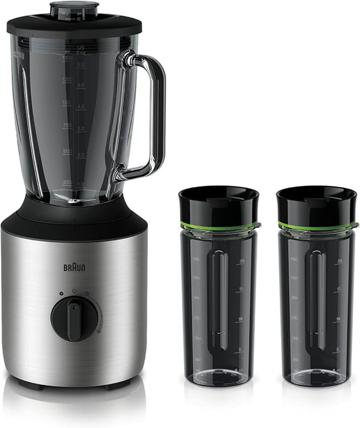 Braun PowerBlend 3 JB3272SI Blender, 800W