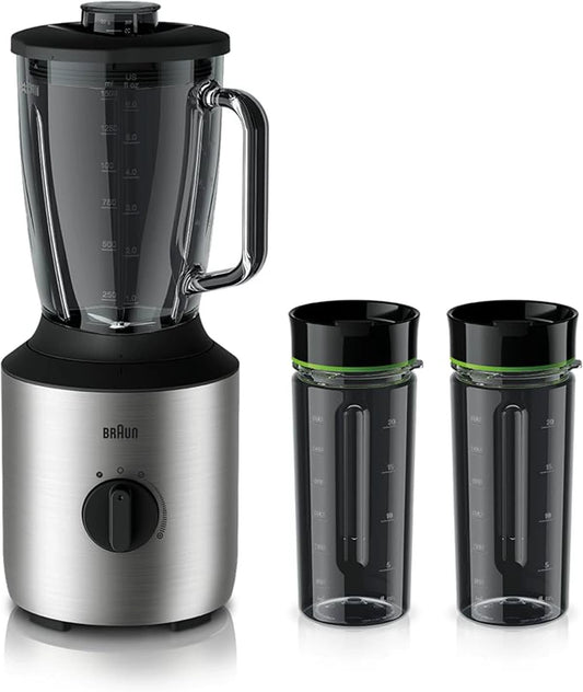 Braun PowerBlend 3 JB3272SI Blender, 800W