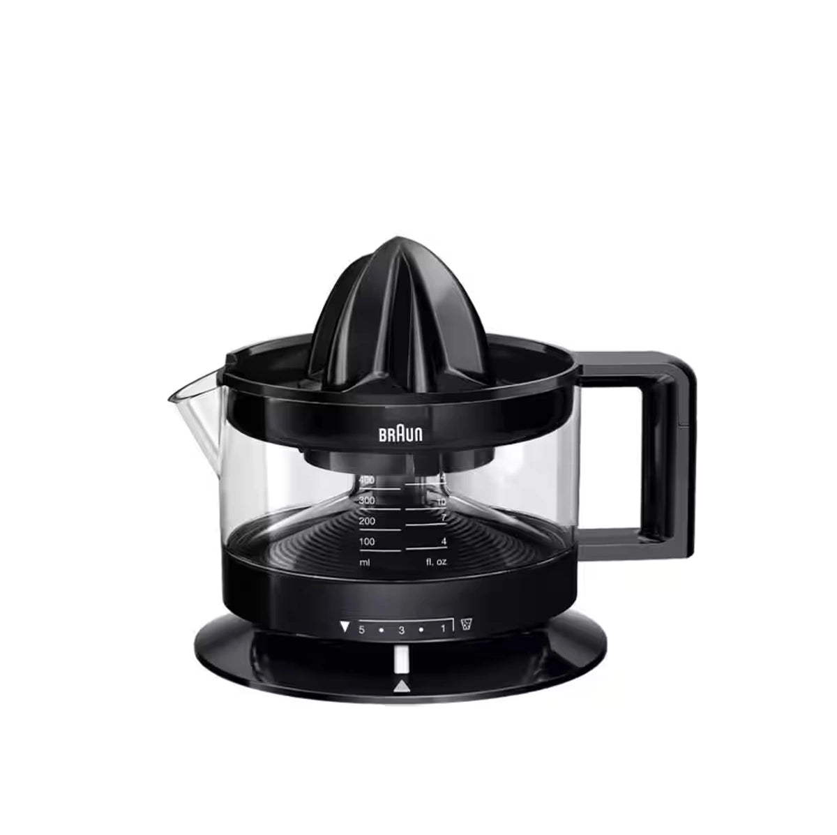 Braun Citrus Juicer CJ3000BK 400ml Adjustable Pulp Control