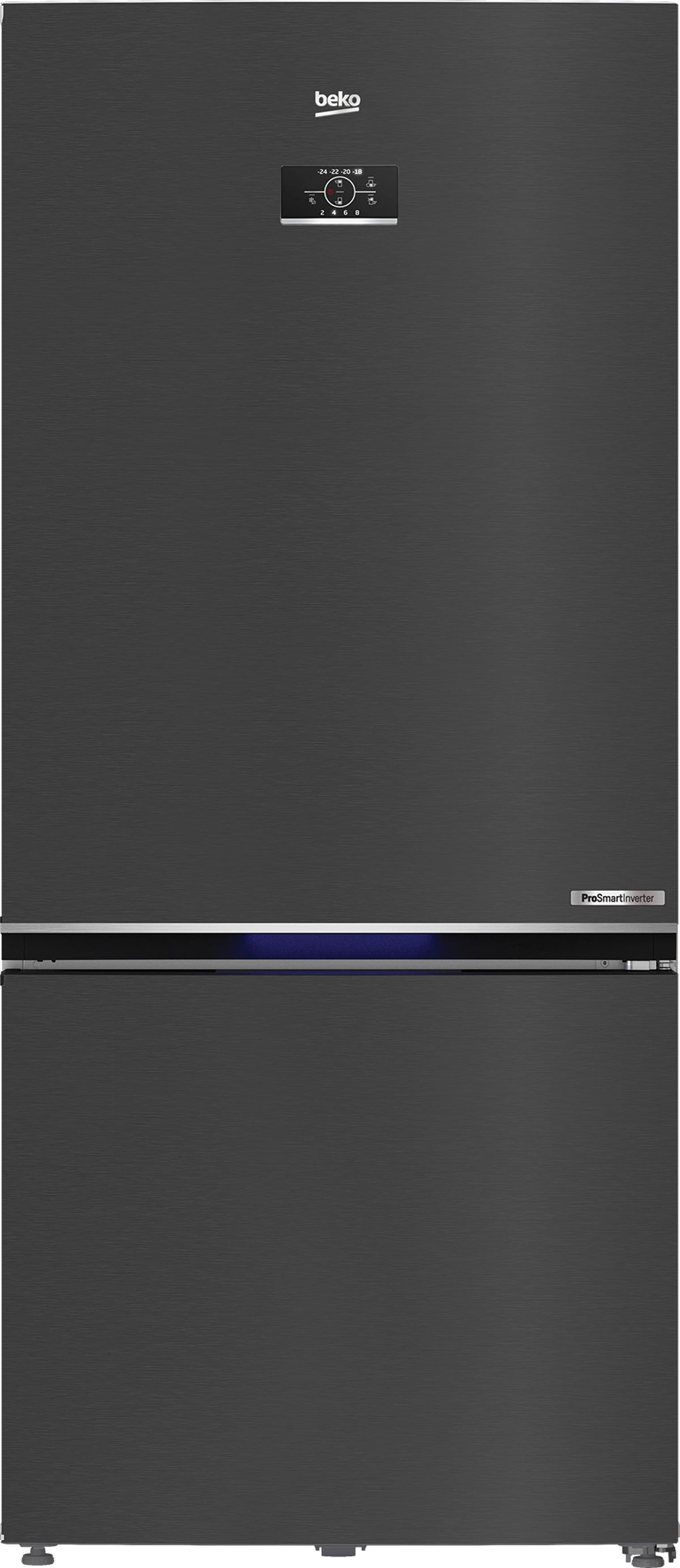 Beko RCNE730E40SXBR Bottom Freezer Refrigerator 570L Inverter No Frost