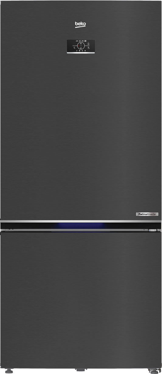 Beko RCNE730E40SXBR Bottom Freezer Refrigerator 570L Inverter No Frost