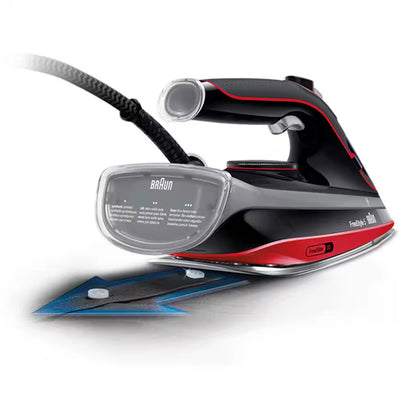 Braun Iron SuperCeramic with FreeGlide 3D technology 2700 W 300 ml Red and Black
