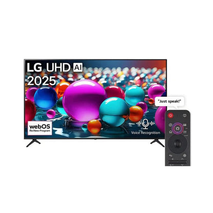 LG 55 Inch LG UHD AI UA85 4K Smart TV AI Magic remote HDR10 WebOS25 2025 (55UA85006LA.AMNE)
