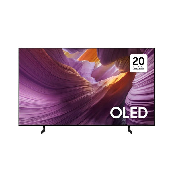 Samsung LED TV 77Inch, Smart & OLED, 4HDMI & 2USB, Satellite Built-in, Wi-Fi, HDR - (QA77S85FAEXTW)