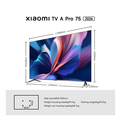 Xiaomi TV A Pro 75 & Gazal 8080 & Geepas Popcorn Maker 1200W
