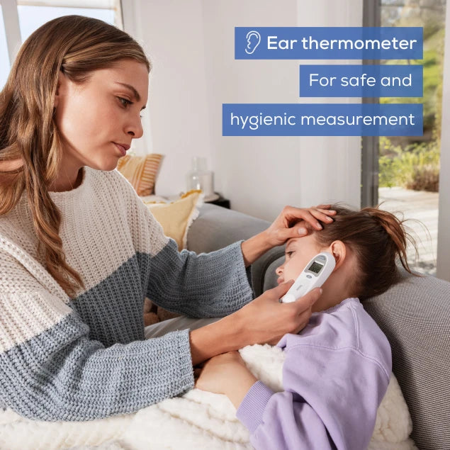 Beurer Ear Thermometer with Infrared Measurement Technology For Hygienic Measuring Ft 58