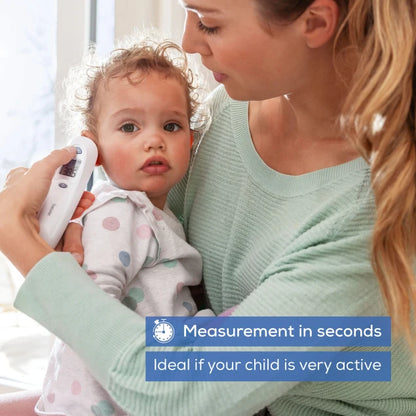 Beurer Ear Thermometer with Infrared Measurement Technology For Hygienic Measuring Ft 58