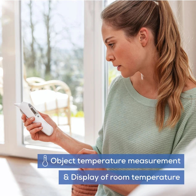Beurer Ear Thermometer with Infrared Measurement Technology For Hygienic Measuring Ft 58