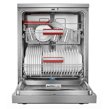Toshiba Dish Washer - 14 Sets - 6 Programs - 3 sprays - Silver - (DW-14F1(S))
