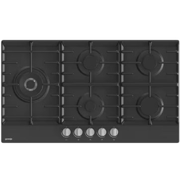 GORENJE Built In Gas Hob 90 cm 5 Burners - Black (GW951MB)