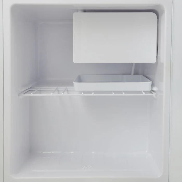 Geepas GRF654WPEN Mini Fridge with Freezer & Door Lock - 60 Liters