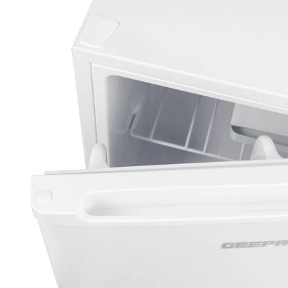 Geepas GRF654WPEN Mini Fridge with Freezer & Door Lock - 60 Liters