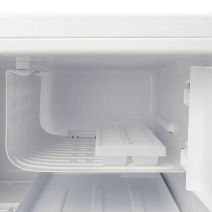 Geepas GRF654WPEN Mini Fridge with Freezer & Door Lock - 60 Liters