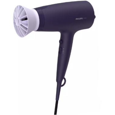 PHILIPS Hair Dryer 3000 Series 2100 Watt - Black BHD340