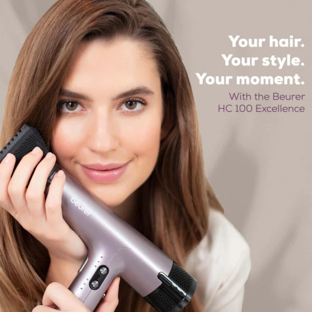 Beurer HC 100 Hair Dryer 1700W Power & Ultra-Fast Drying