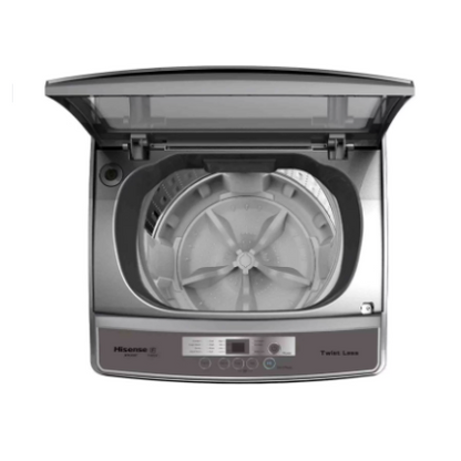 HISENSE Top Load Washing Machine 13 KG 8 Programs - Silver WTJA1302T