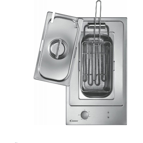 CANDY Built In Deep Fryer Hob 30 cm - Stainless Steel (CDF30/1X)