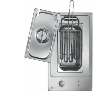 CANDY Built In Deep Fryer Hob 30 cm - Stainless Steel (CDF30/1X)