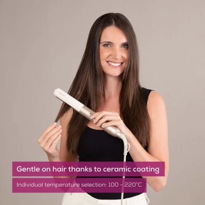 Beurer HS 70 ICONIC Pro Hair Straightener, 100-220°C, Professional Styling