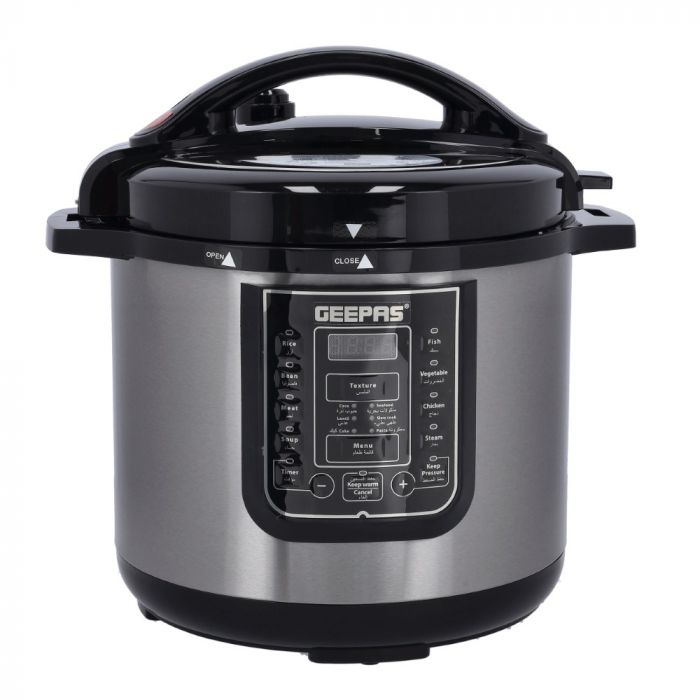 Geepas طباخ رقمي متعدد سعة 8 لتر 1200 واط GMC35029