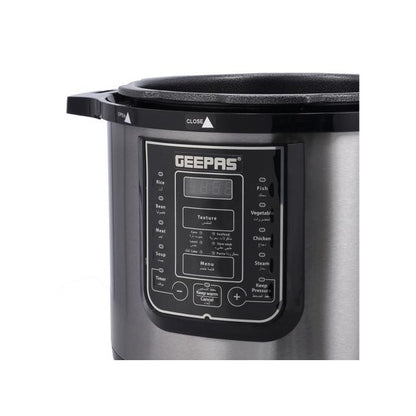 Geepas طباخ رقمي متعدد سعة 8 لتر 1200 واط GMC35029