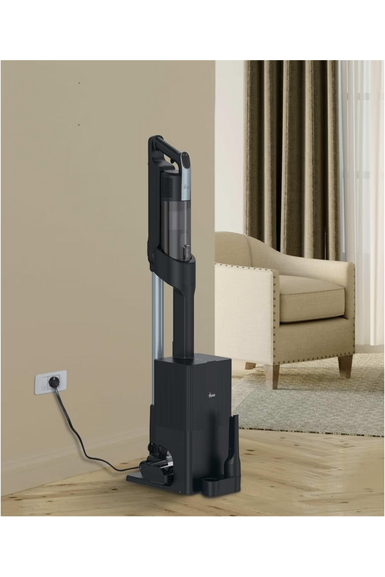 Hoover HF3 PRO Home Cordless Stick Vacuum Cleaner 400W 150AW 60min HEPA 13 Auto-Empty Station Quartz Light Grey – HF350HP 011