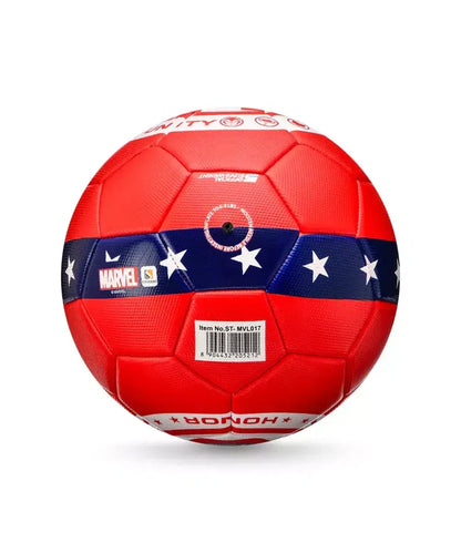 Marvel Captain America Red Football - Durable Kids Soccer Ball