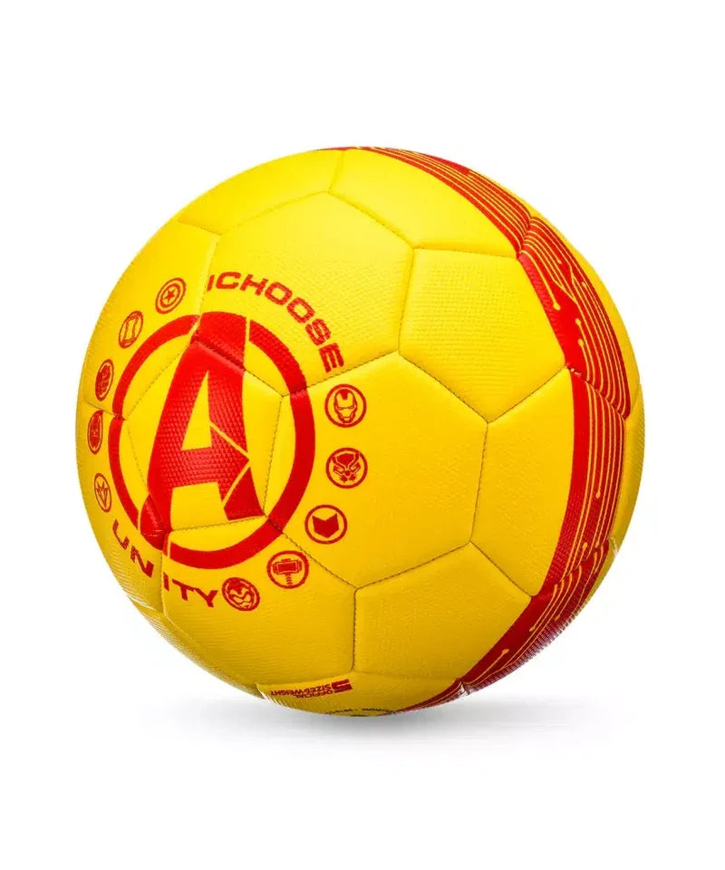 Marvel Iron Man Football - Durable Machine-Stitched Soccer Ball for Kids