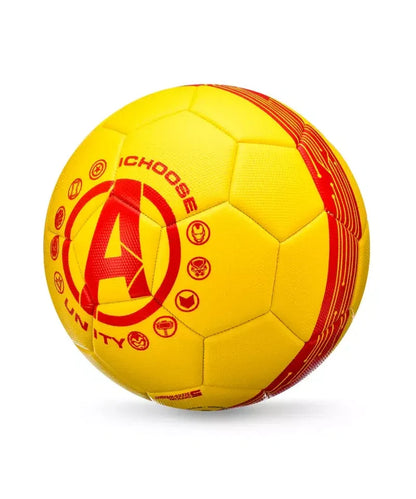 Marvel Iron Man Football - Durable Machine-Stitched Soccer Ball for Kids