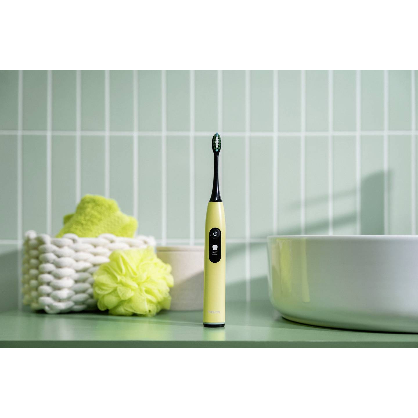 Beurer SC 50 splashy lemon 10517 Electric toothbrush Lemon