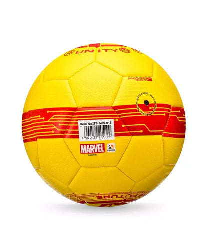 Marvel Iron Man Football - Durable Machine-Stitched Soccer Ball for Kids