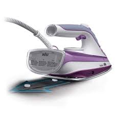 Braun TexStyle 5-2700 Watts, 300ml Water Capacity, FreeGlide 3D Technology, Auto Off Steam Iron SI 5037 Violet