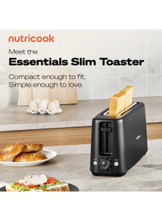 2-Slice Essentials Slim Toaster 850 W TS150ME black