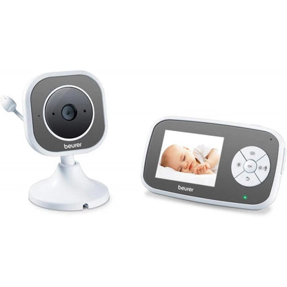 Beurer BY 110 Video Baby Monitor with Camera Wireless Night Vision, Temperature Monitoring