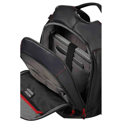 Samsonite Ecodiver Large Laptop Backpack 17.3-Inch, 26L Capacity, Black, Tablet Compartment, Ergonomic Shoulder Straps with Sternum Strap, Water-Resistant Design, 48 × 35 × 23 cm, 1 kg